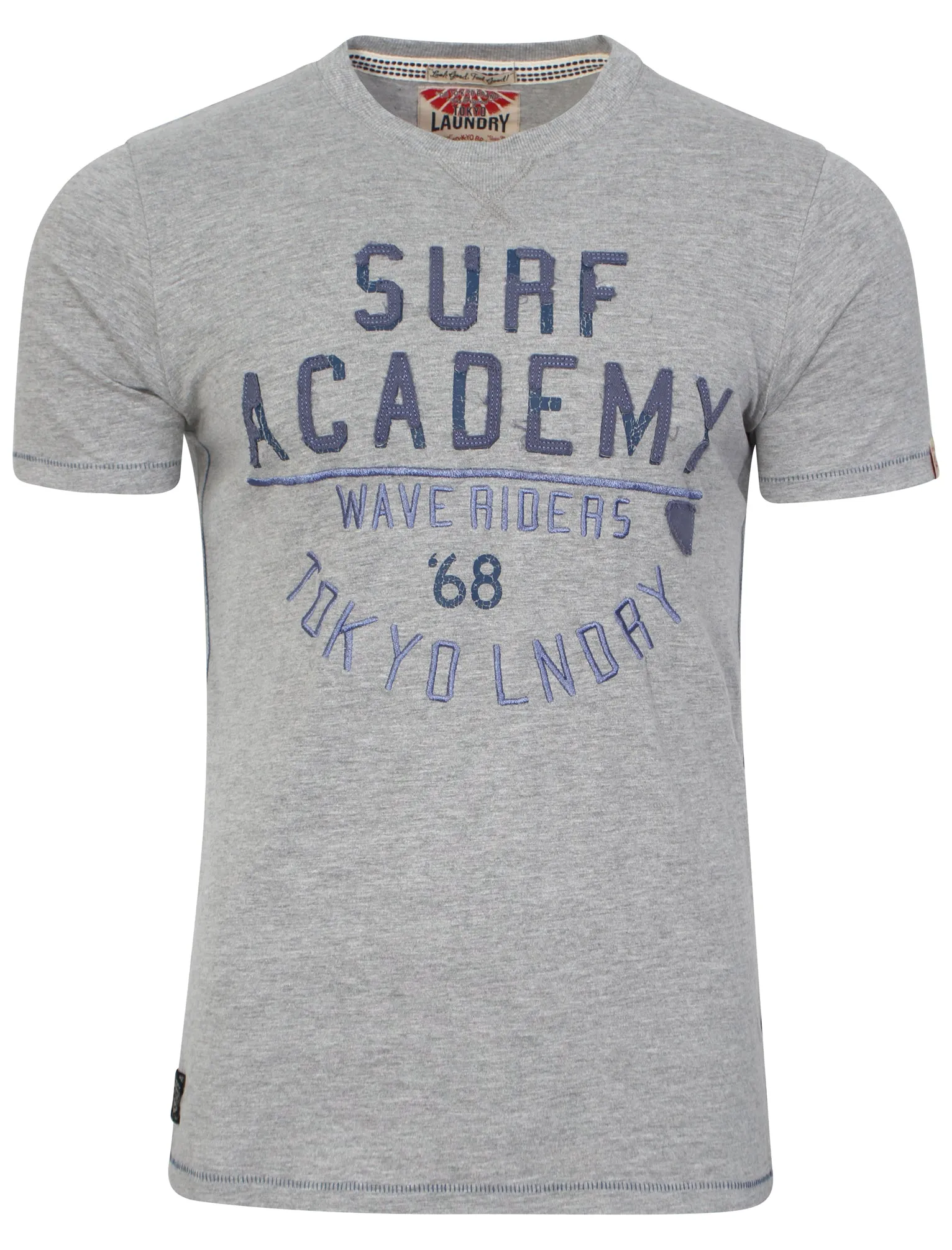 Fall Brook T-Shirt in Light Grey Marl - Tokyo Laundry sold by Tokyo Laundry