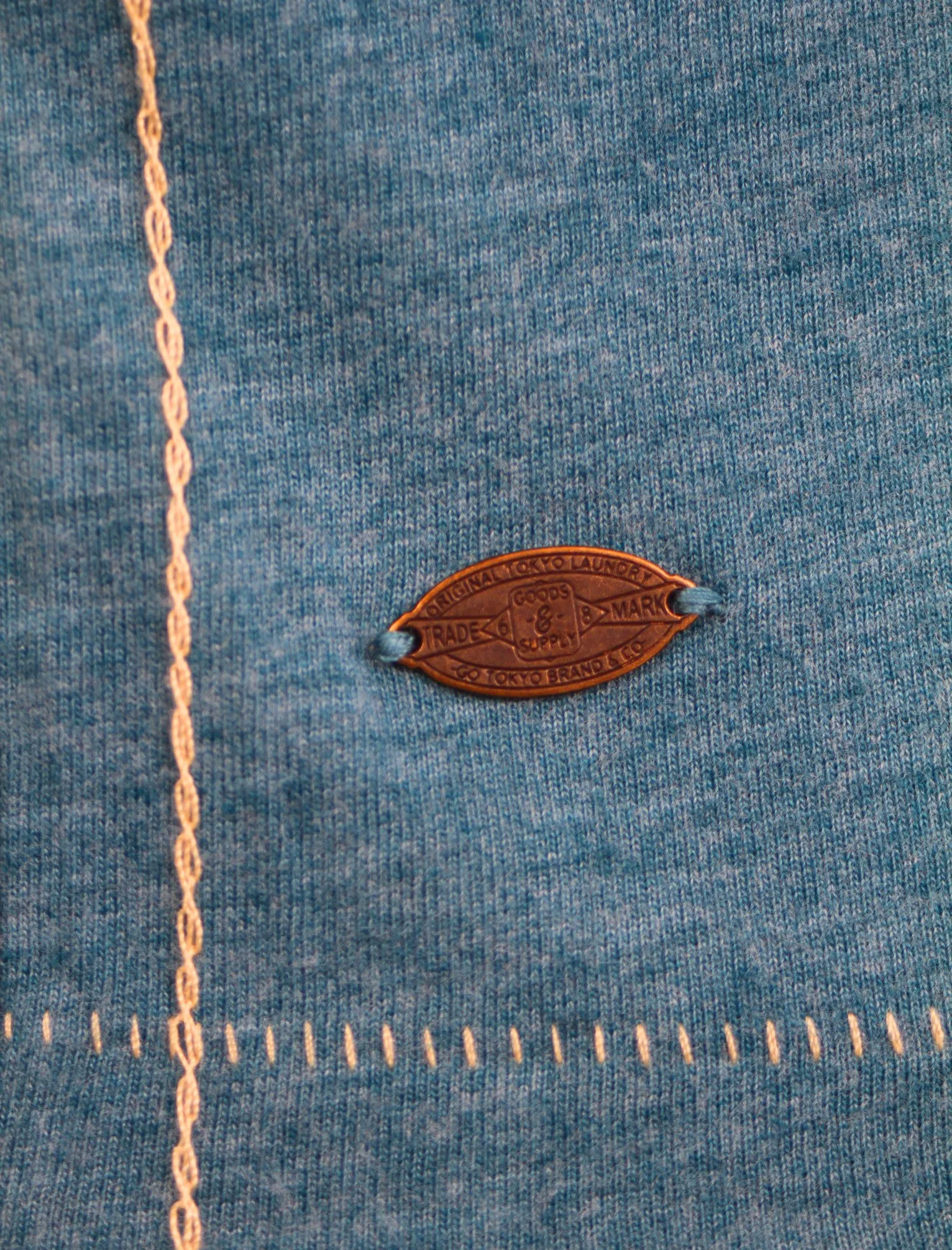 Otterwell T-shirt in Blue Marl - Tokyo Laundry sold by Tokyo Laundry product image thumbnail 5