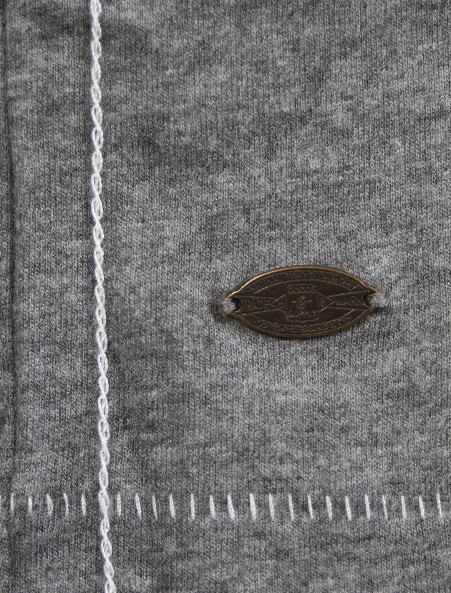 Otterwell T-shirt in Grey Marl - Tokyo Laundry sold by Tokyo Laundry product image thumbnail 4