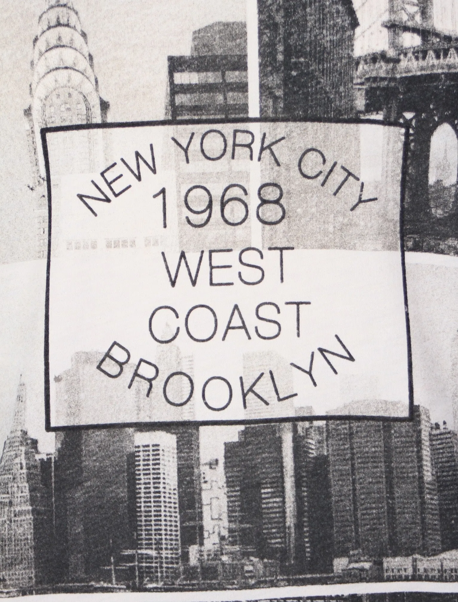 Downtown Brooklyn T-shirt in Pewter - Tokyo Laundry sold by Tokyo Laundry product image thumbnail 3