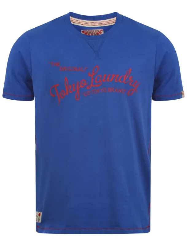 Tokyo Laundry Keith Blue t-shirt made by Tokyo Laundry