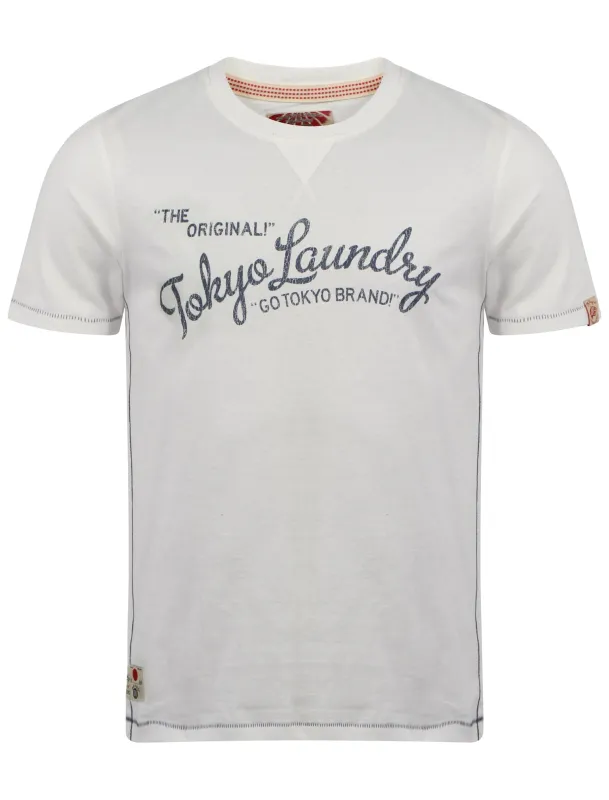 Tokyo Laundry Keith Cream t-shirt made by Tokyo Laundry