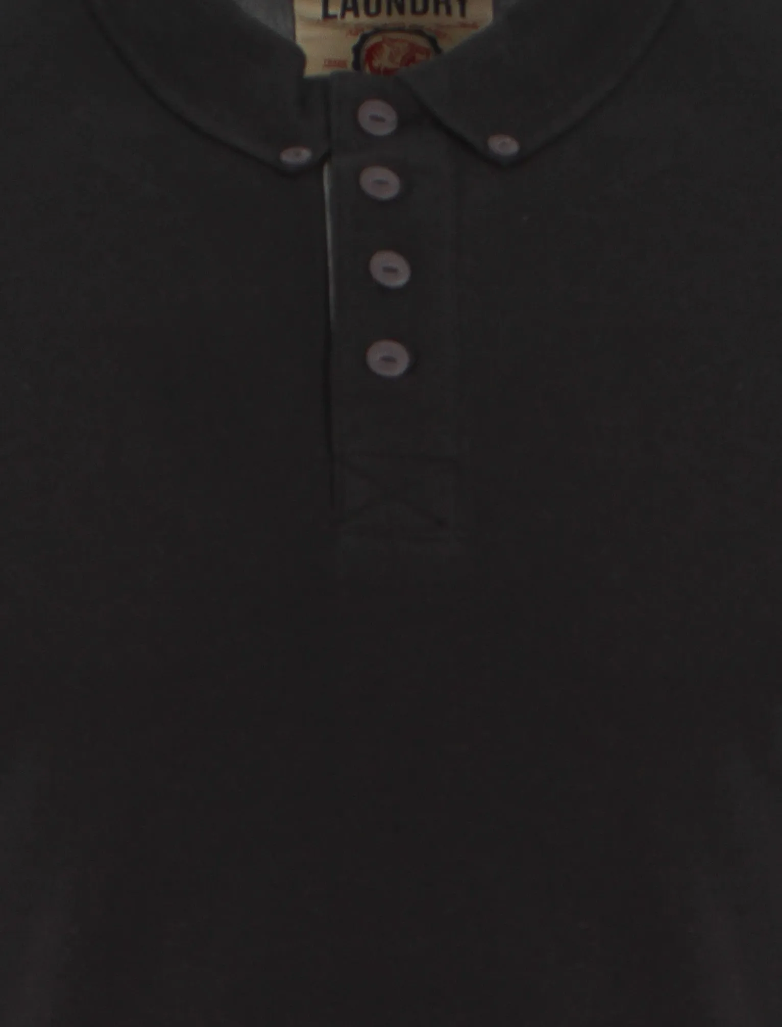 Tokyo Laundry Lowell long sleeved polo in black sold by Tokyo Laundry product image thumbnail 3