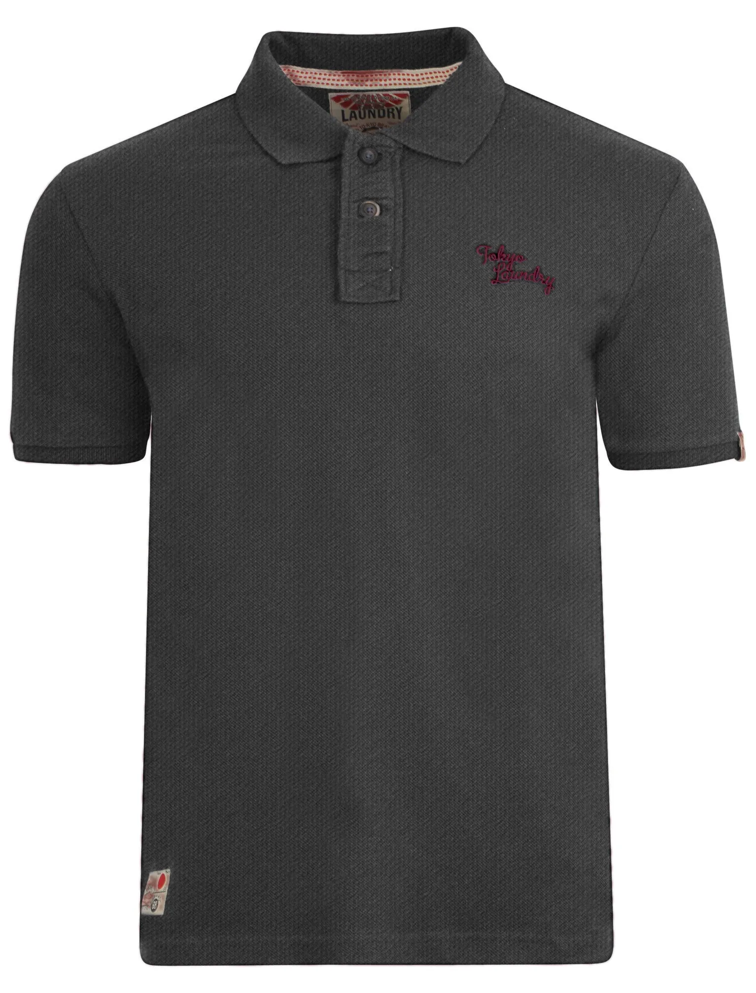 Tokyo Laundry Memphis Bay charcoal polo shirt sold by Tokyo Laundry