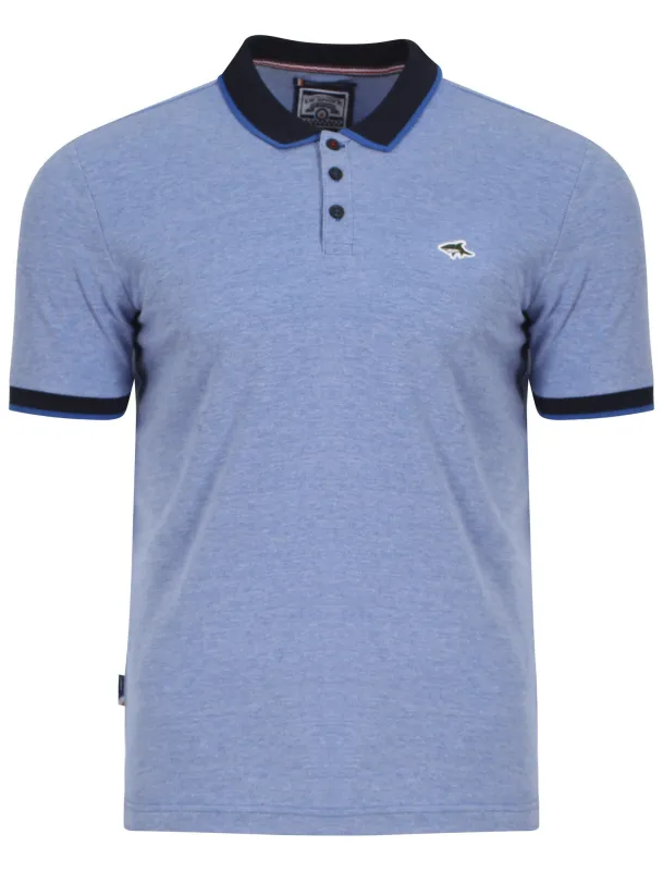 Le Shark Bramshaw blue polo shirt made by Tokyo Laundry