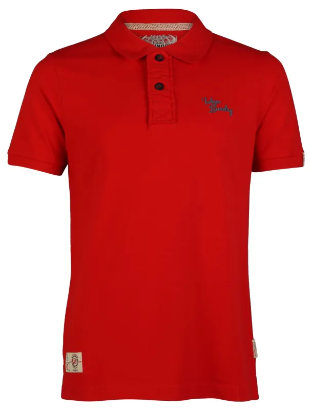 Tokyo Laundry Memphis Bay red polo shirt made by Tokyo Laundry