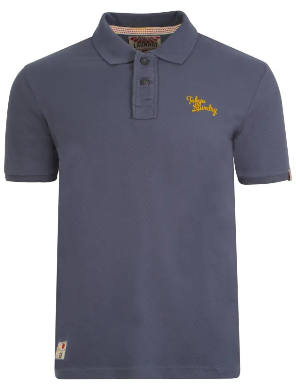 Tokyo Laundry Memphis Bay blue polo shirt made by Tokyo Laundry