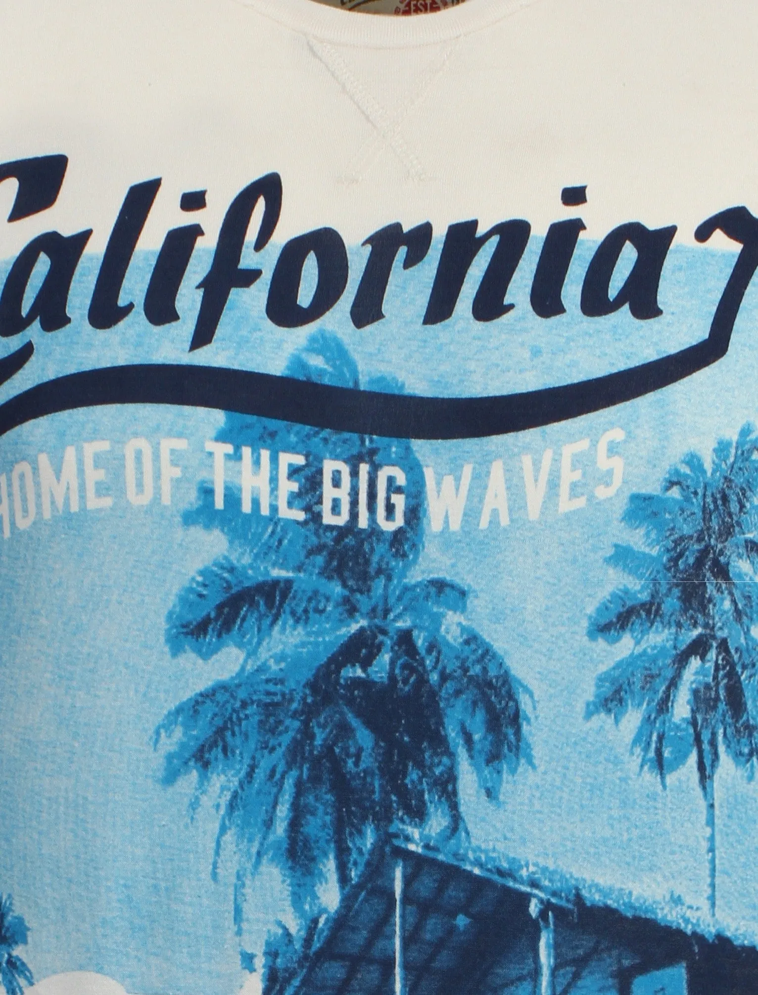 South Shore Cali 75 printed cotton t-shirt in white sold by Tokyo Laundry product image thumbnail 3