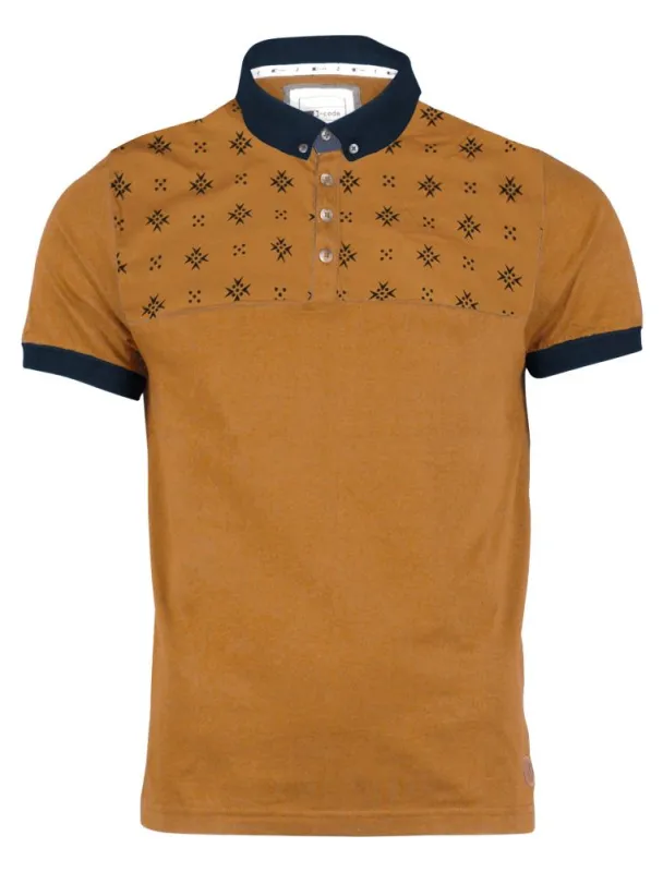 D-code Filter yellow polo shirt made by Tokyo Laundry