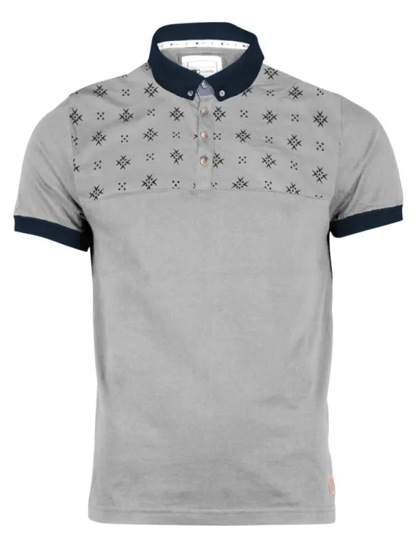 D-code Filter grey polo shirt made by Tokyo Laundry