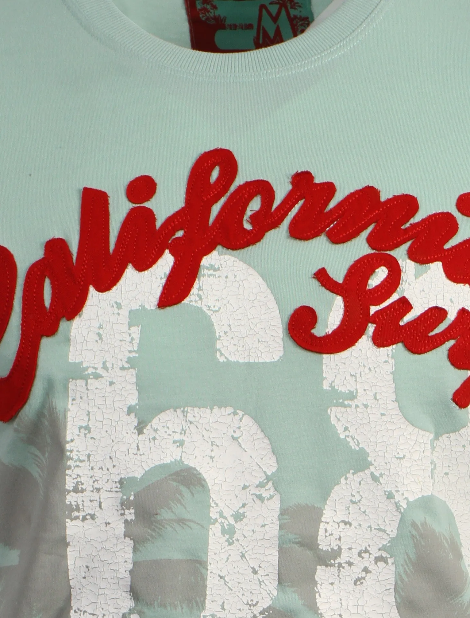 South Shore Surfs Up printed green t-shirt sold by Tokyo Laundry product image thumbnail 3