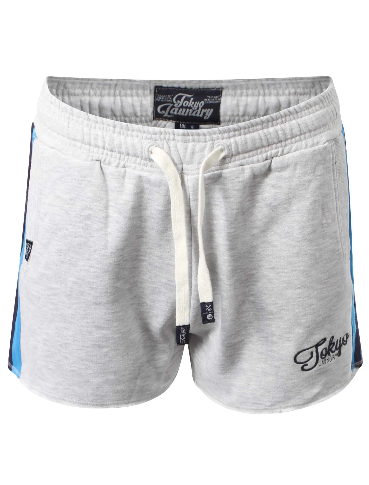 Tokyo Laundry Leila white grey sweat shorts sold by Tokyo Laundry