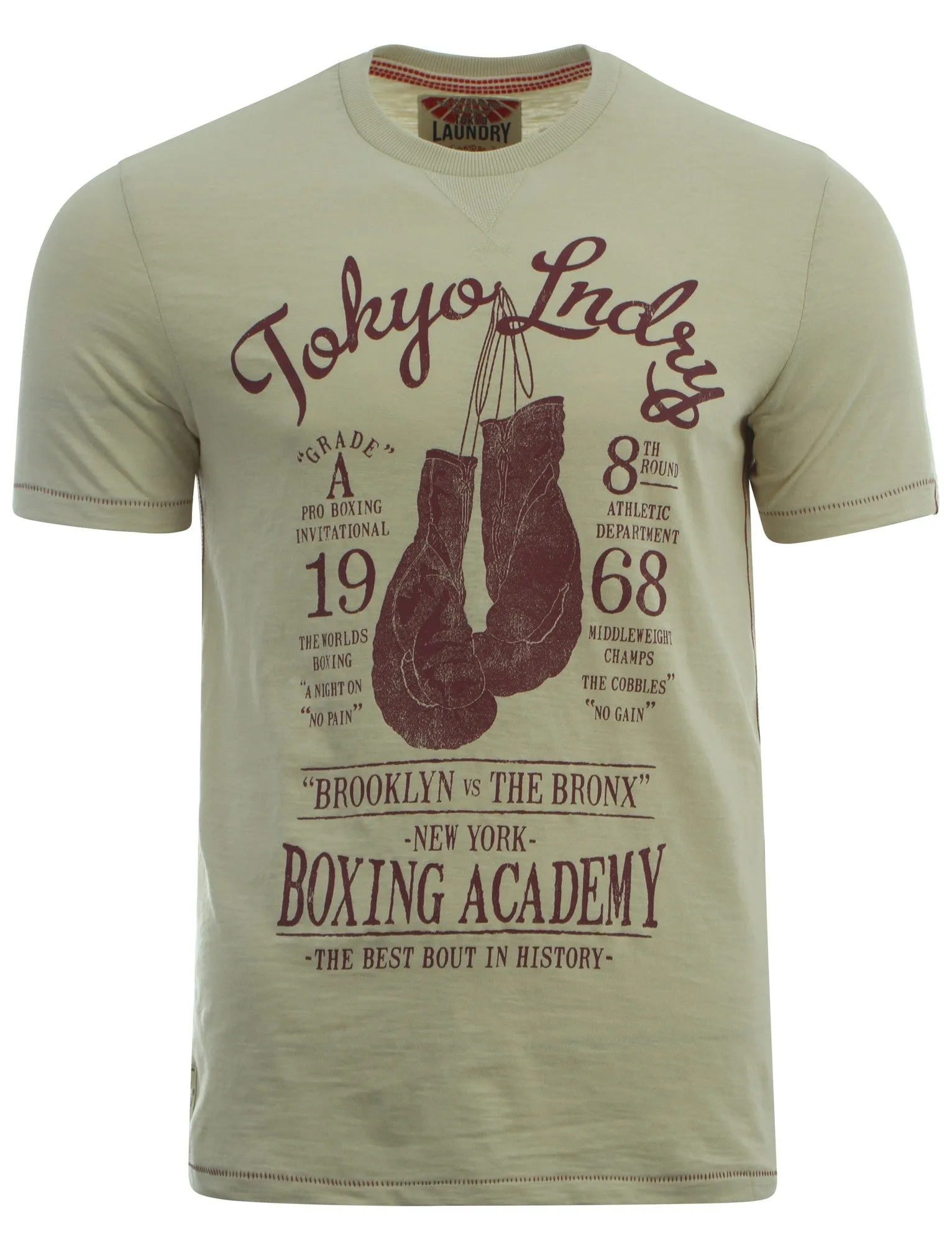 Tokyo Laundry Vincenzo stone t-shirt sold by Tokyo Laundry