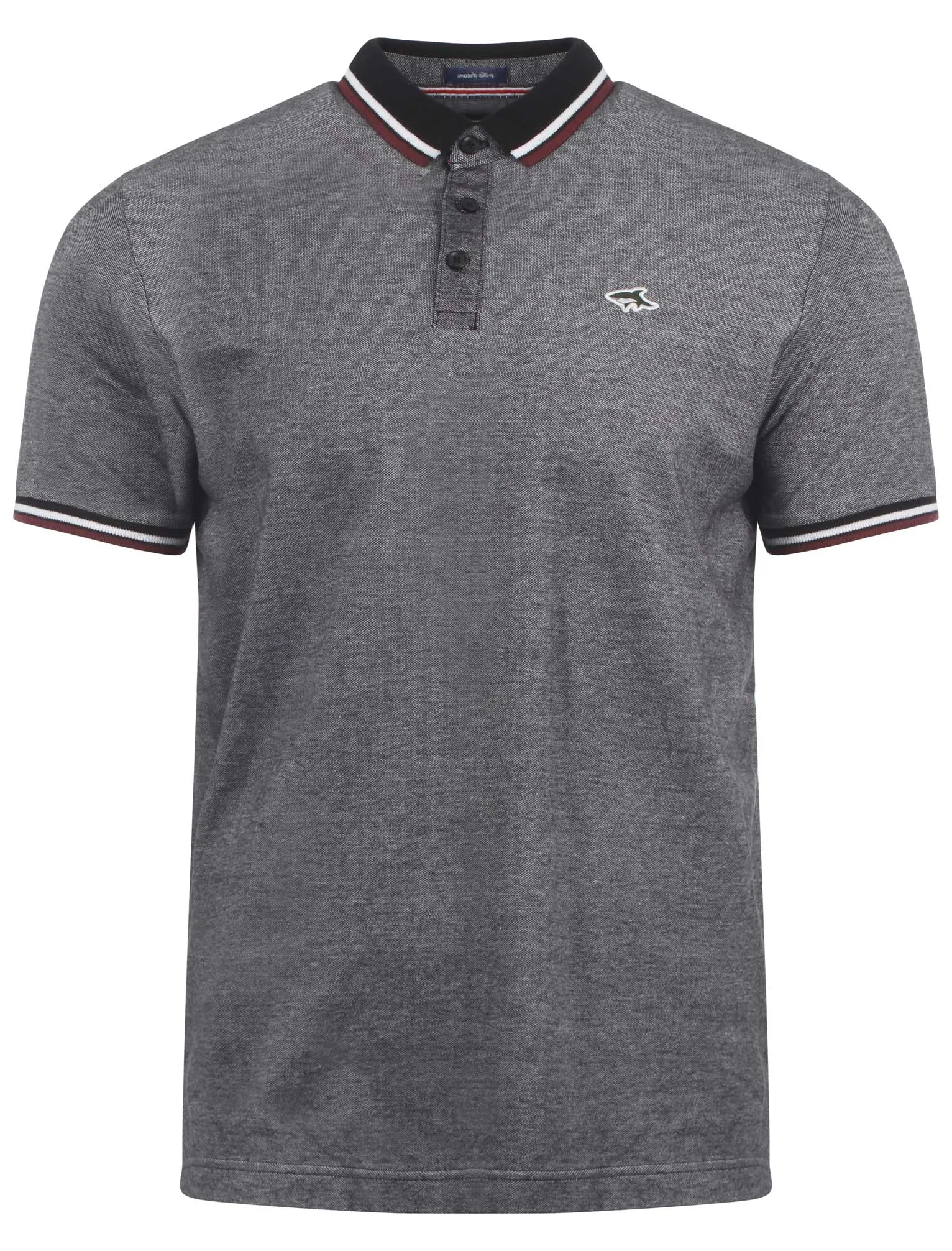 Le Shark Banks Black Polo Shirt sold by Tokyo Laundry