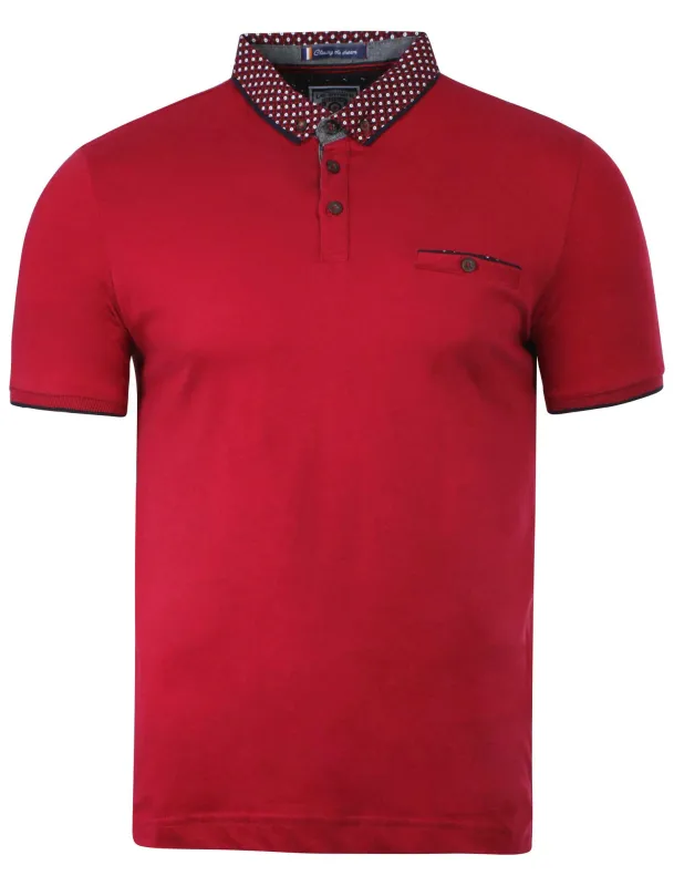 Le Shark Admiral Red polo shirt made by Tokyo Laundry