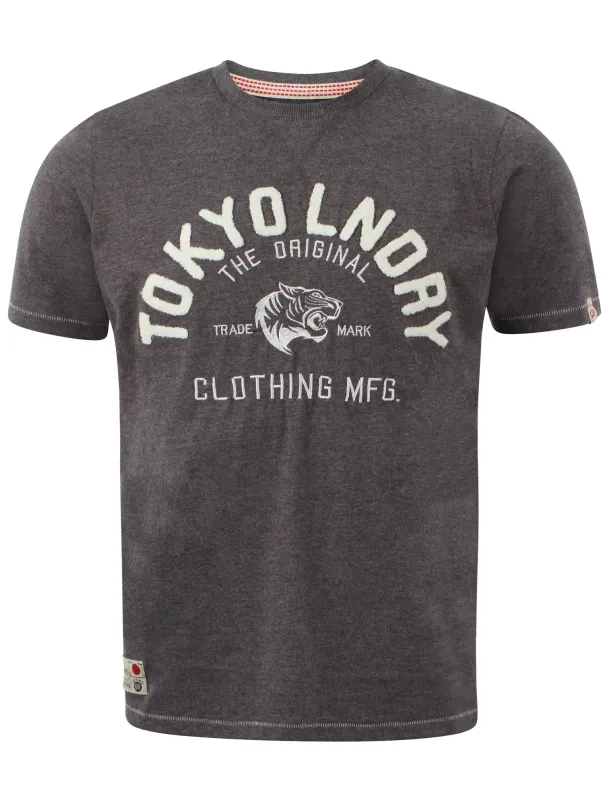 Tokyo Laundry Harrisburg dark grey t-shirt made by Tokyo Laundry