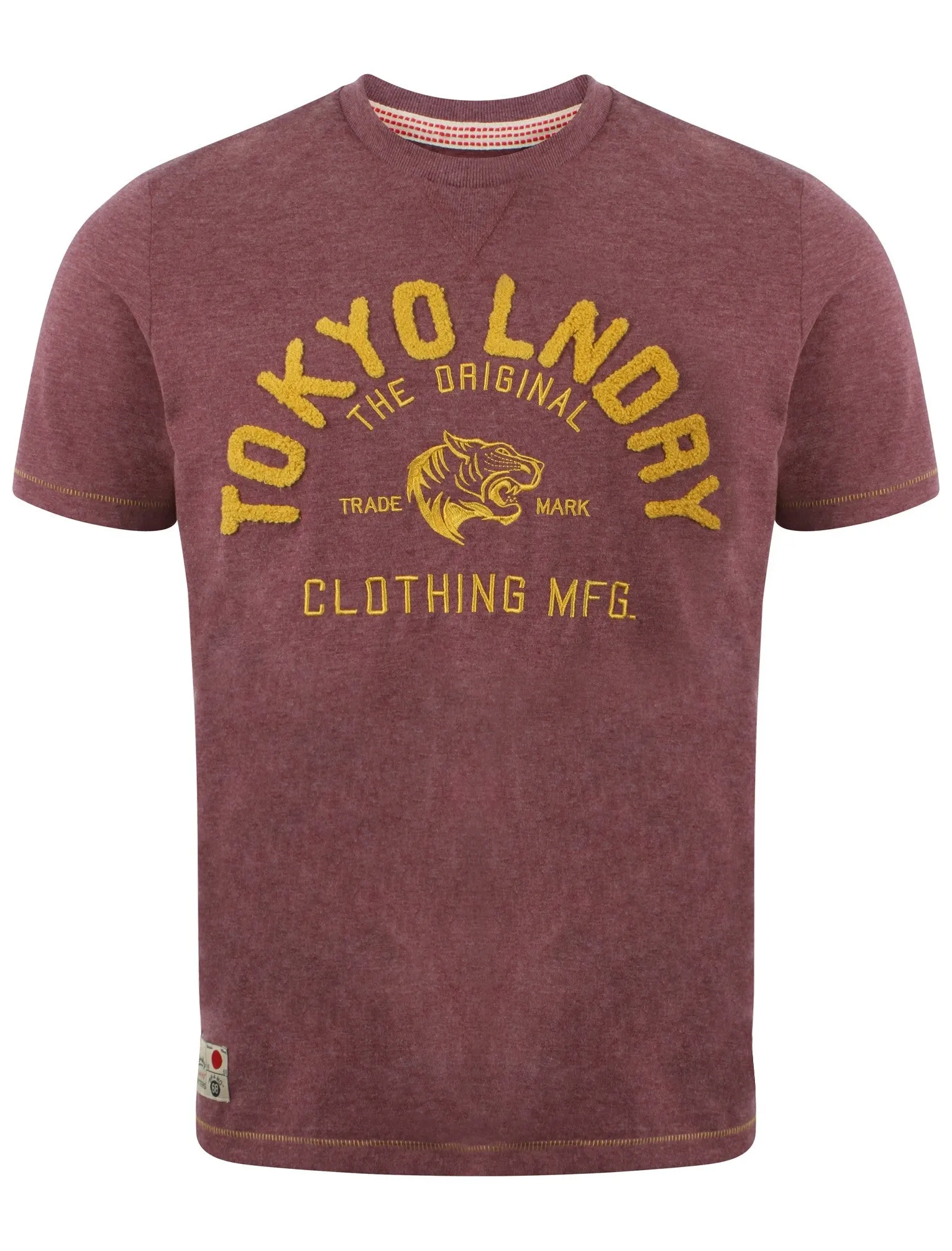 Tokyo Laundry Harrisburg Oxblood t-shirt sold by Tokyo Laundry