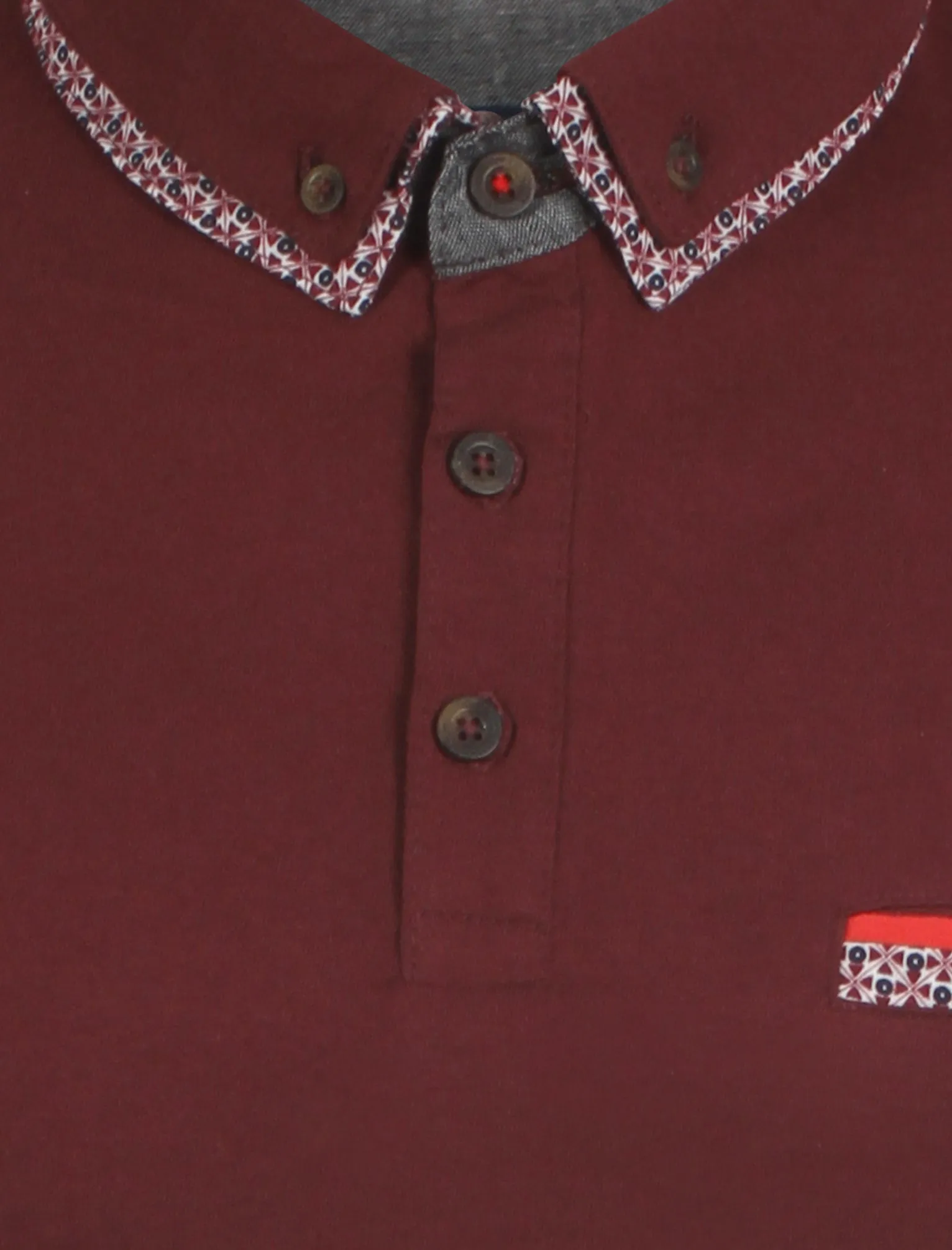 Le Shark Adenmore oxblood polo shirt sold by Tokyo Laundry product image thumbnail 3