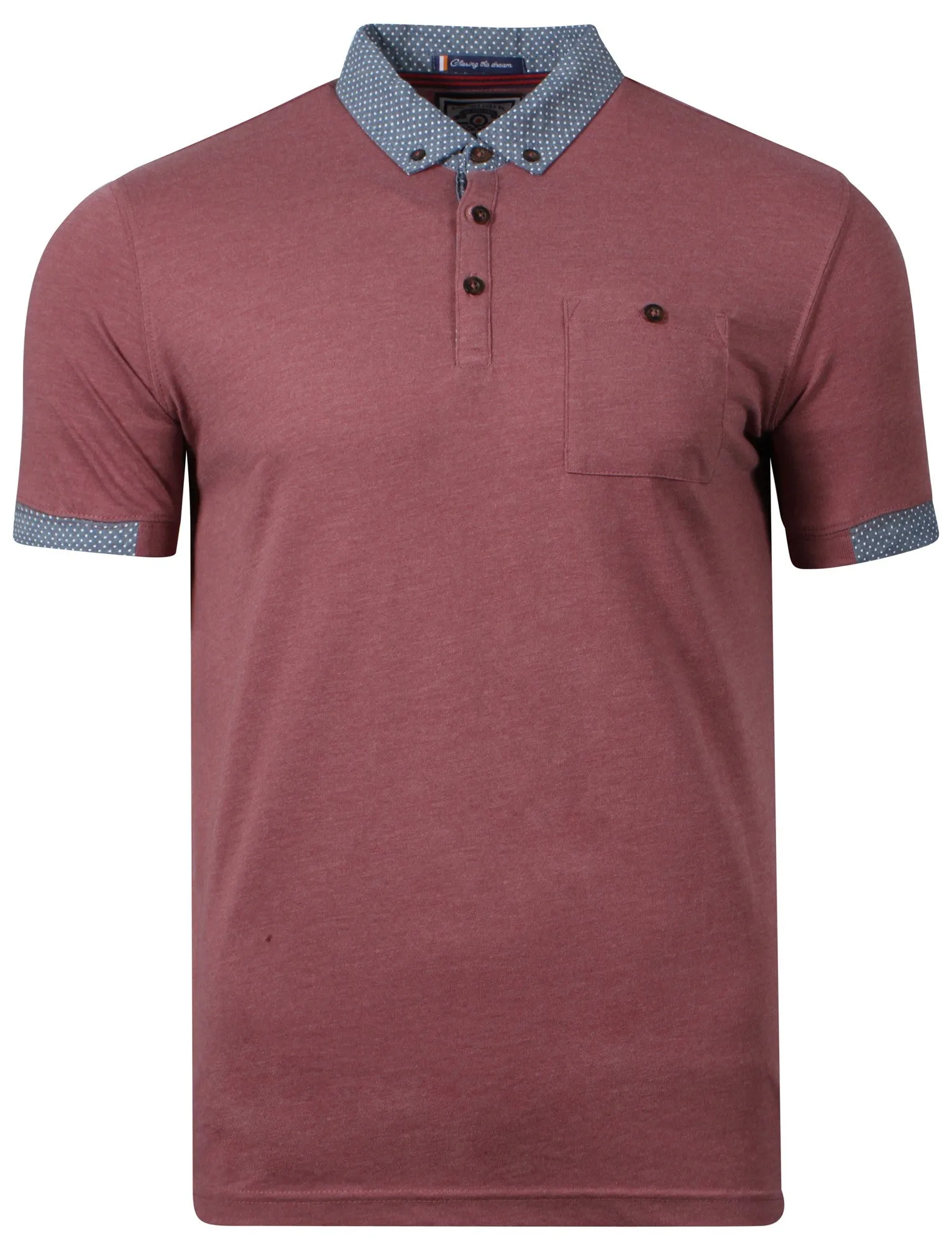 Le Shark Based Red polo shirt sold by Tokyo Laundry