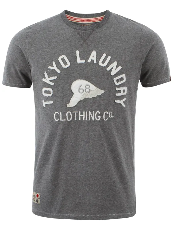 Tokyo Laundry Valley High Grey T-Shirt made by Tokyo Laundry