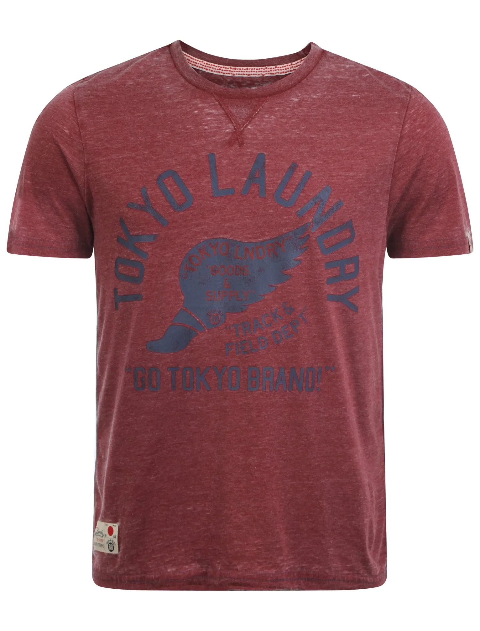 Tokyo Laundry Nixon Oxblood t-shirt sold by Tokyo Laundry