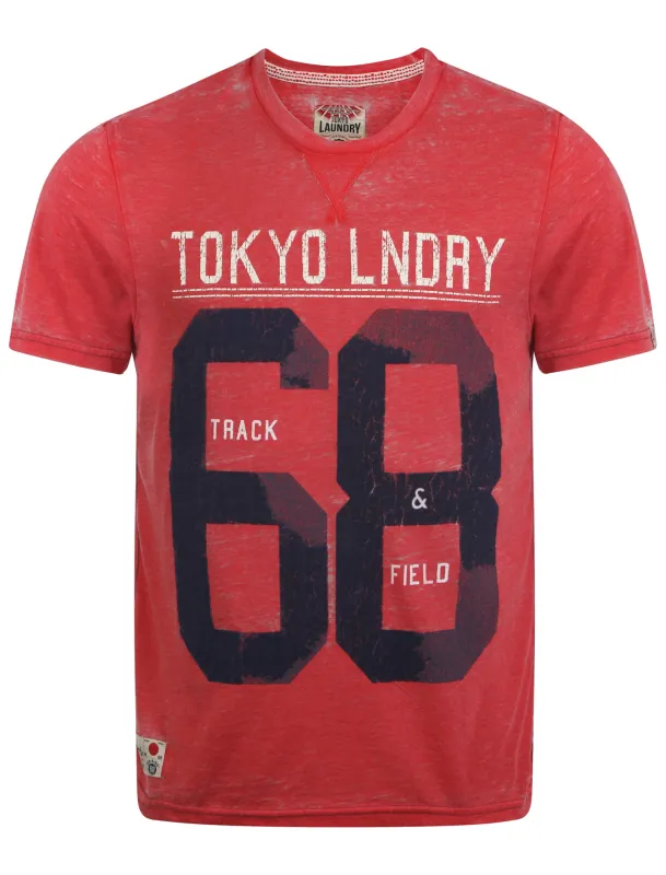 Tokyo Laundry Edwin Red t-shirt made by Tokyo Laundry