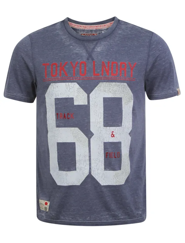 Tokyo Laundry Edwin navy blue t-shirt made by Tokyo Laundry