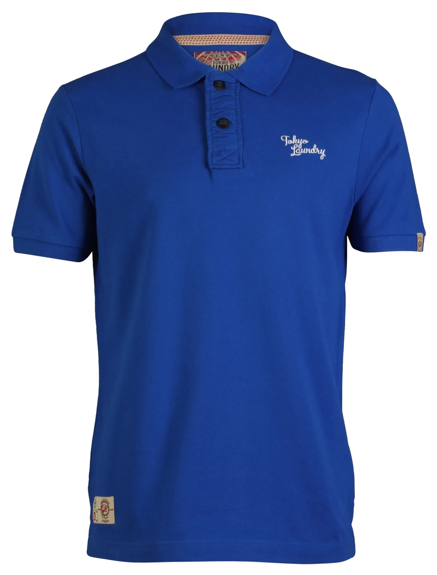 Tokyo Laundry Ezequiel ocean Polo Shirt sold by Tokyo Laundry