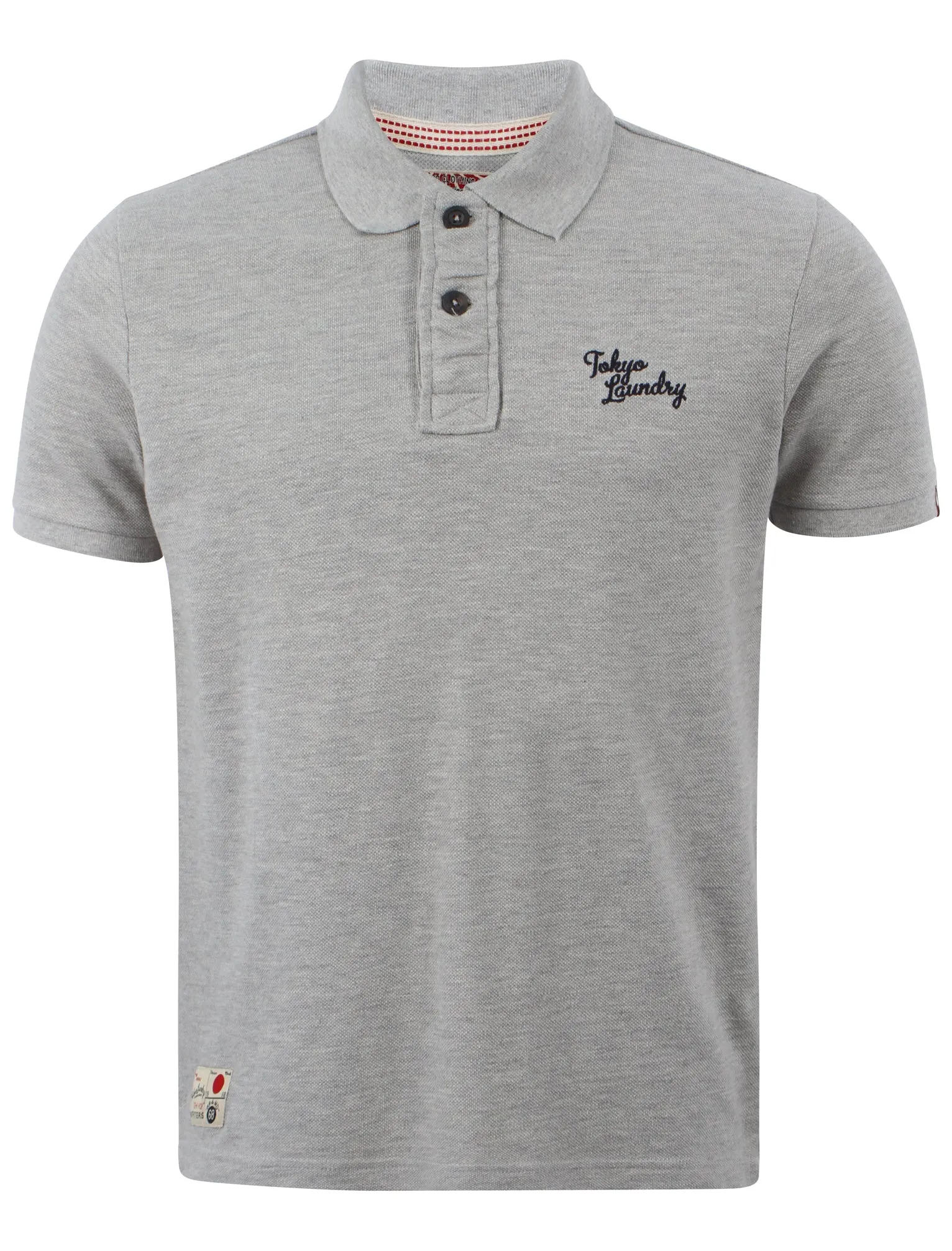 Tokyo Laundry Ezequiel light grey Polo Shirt sold by Tokyo Laundry