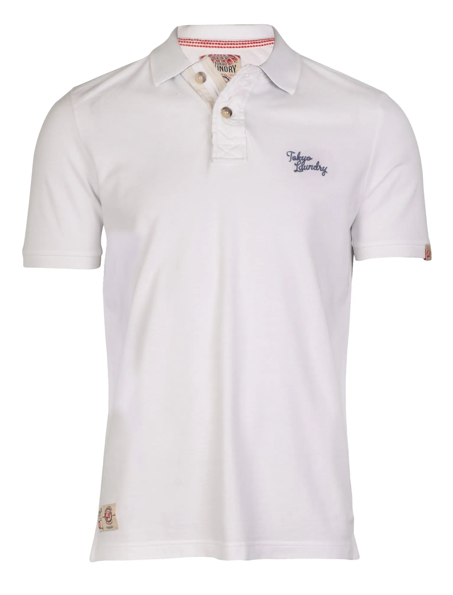 Tokyo Laundry Mount Louis white Polo Shirt sold by Tokyo Laundry