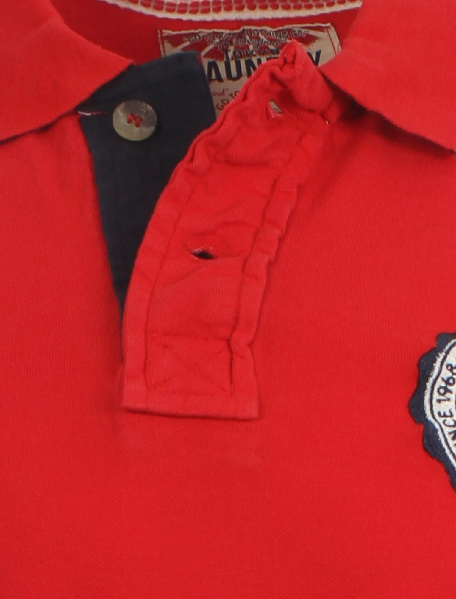 Tokyo Laundry Pablo Bay red Polo Shirt sold by Tokyo Laundry product image thumbnail 3