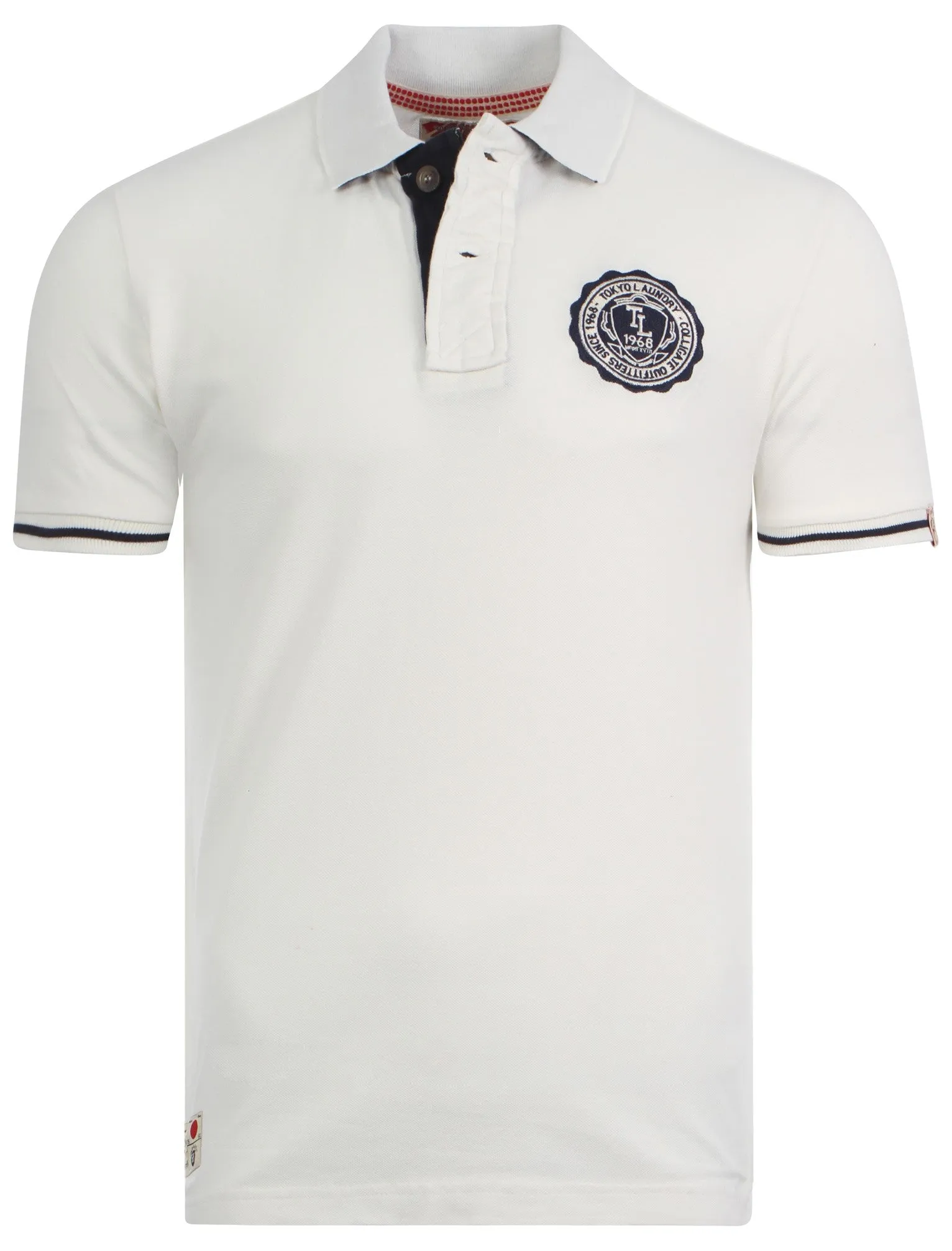 Tokyo Laundry Pablo Bay ivory Polo Shirt sold by Tokyo Laundry