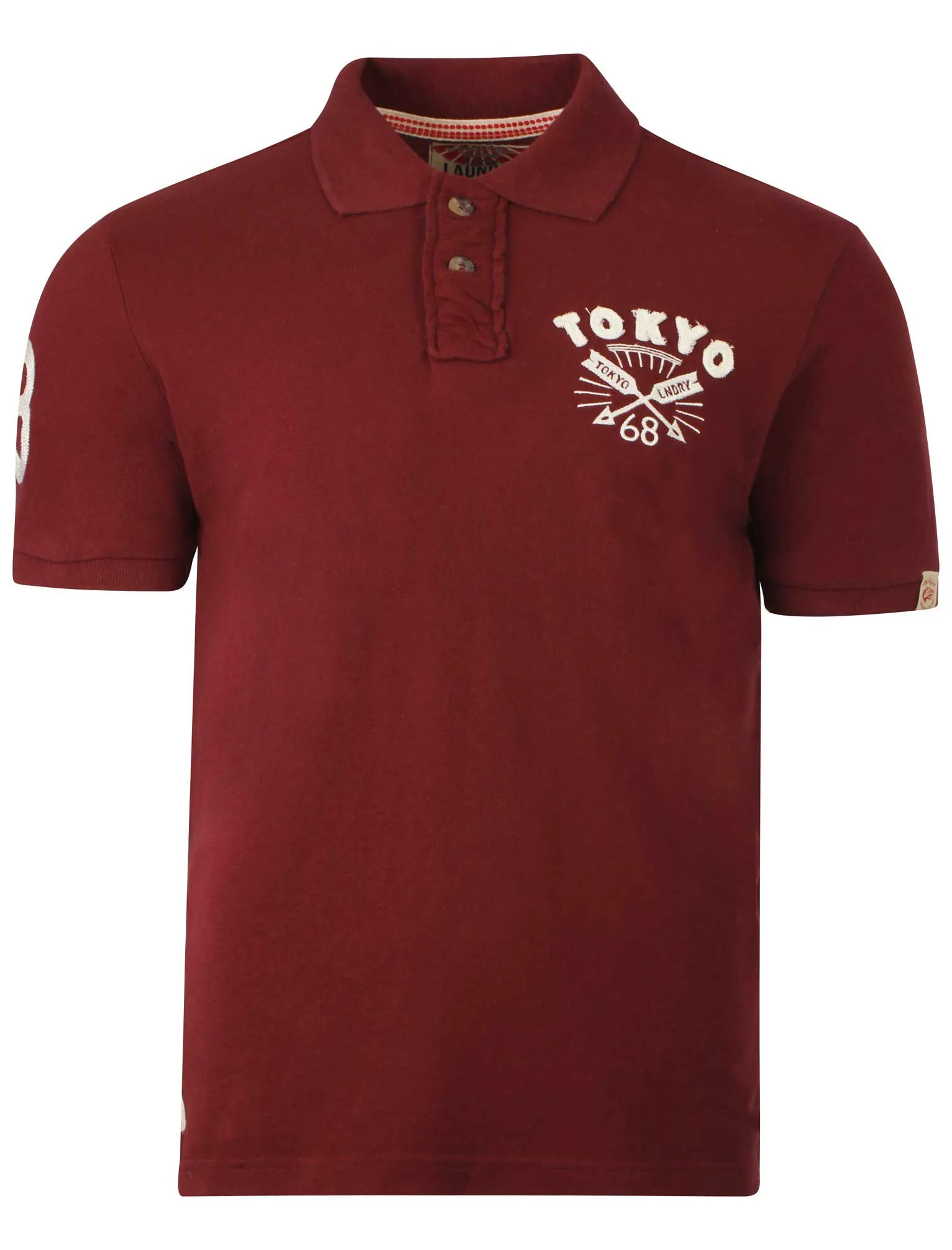 Tokyo Laundry Cameron oxblood polo shirt sold by Tokyo Laundry product image thumbnail 2