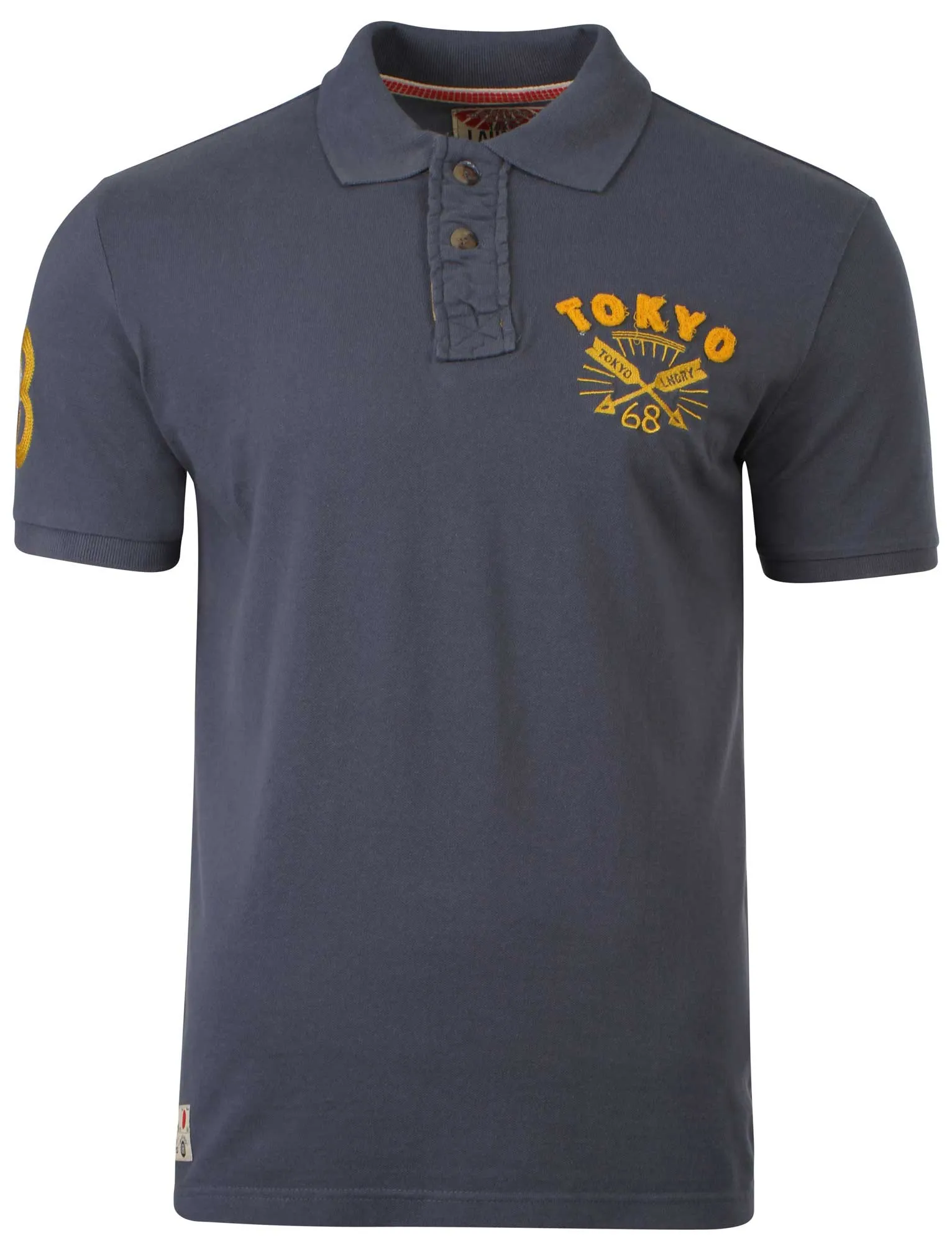 Tokyo Laundry Cameron blue polo shirt sold by Tokyo Laundry