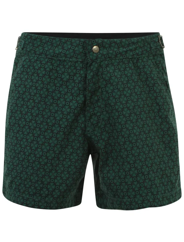 Le Shark Geriant Green Swim Trunks made by Tokyo Laundry