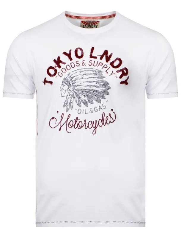 Tokyo Laundry Kobe white T-Shirt made by Tokyo Laundry
