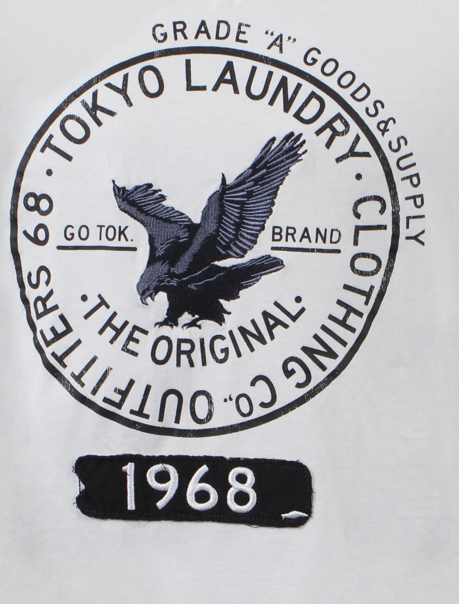 Tokyo Laundry Goods & Supply Crew Neck T-Shirt sold by Tokyo Laundry product image thumbnail 4