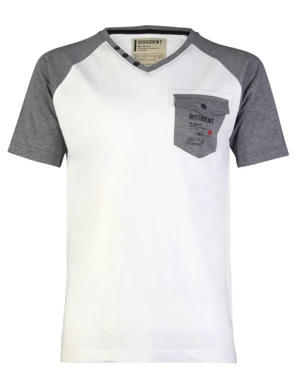 Dissident Richard V Neck T-Shirt made by Tokyo Laundry