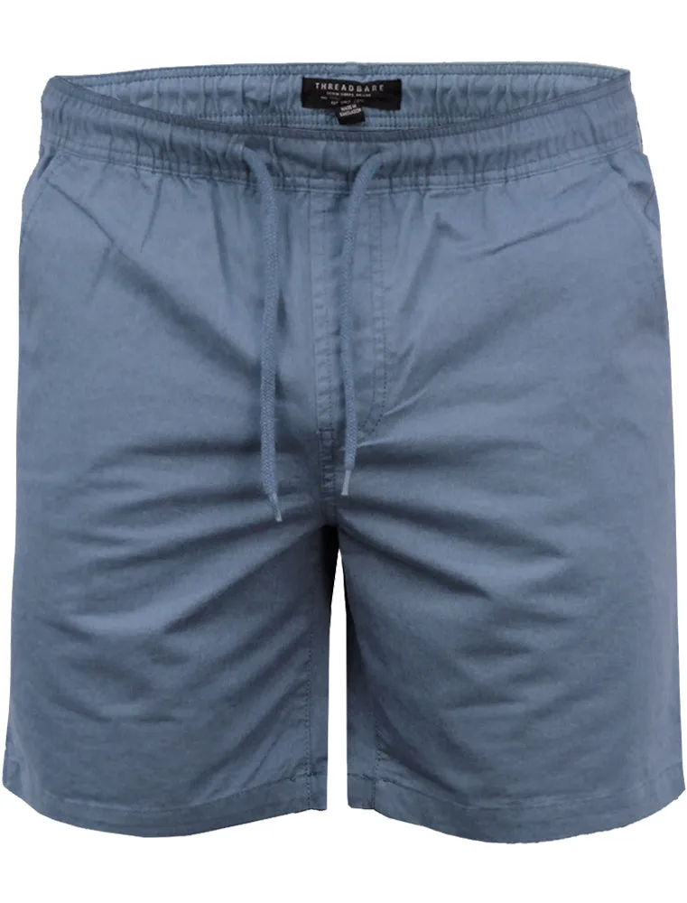 Morley Cotton Twill Chino Shorts in Powder Blue sold by Tokyo Laundry
