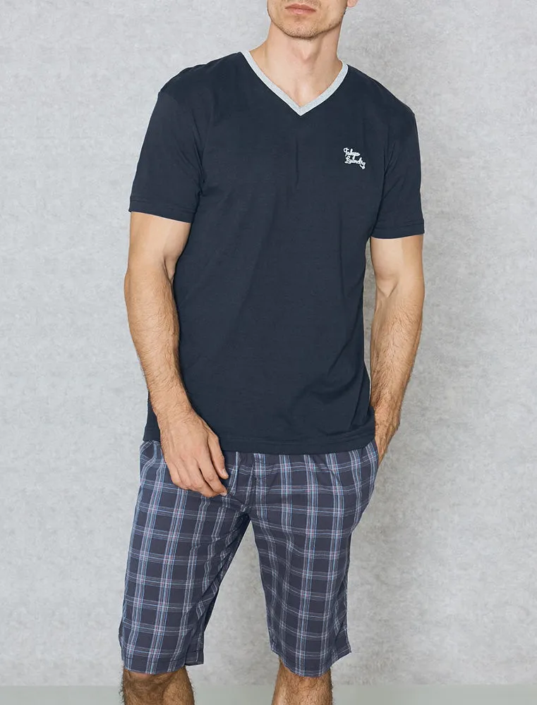 Goodman 2pc Lounge Set in Midnight Blue - Tokyo Laundry sold by Tokyo Laundry