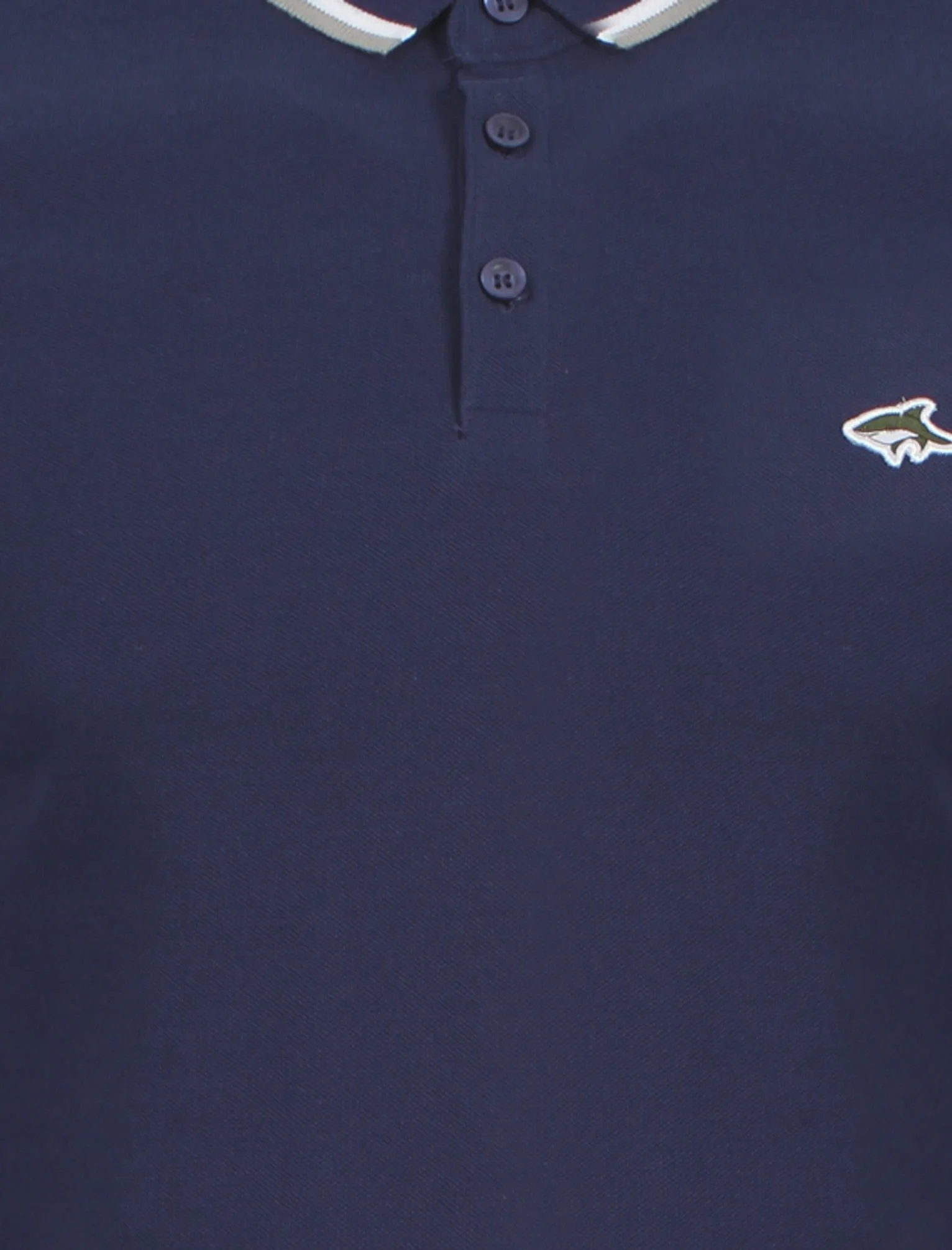 Le Shark blue long sleeve polo shirt sold by Tokyo Laundry product image thumbnail 3