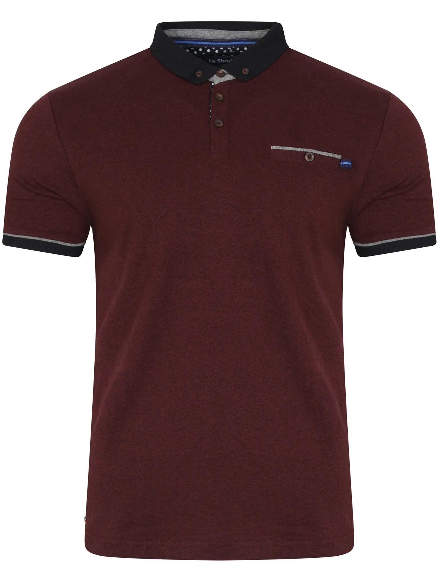 Dawes Cotton Polo Shirt in Port Marl - Le Shark sold by Tokyo Laundry