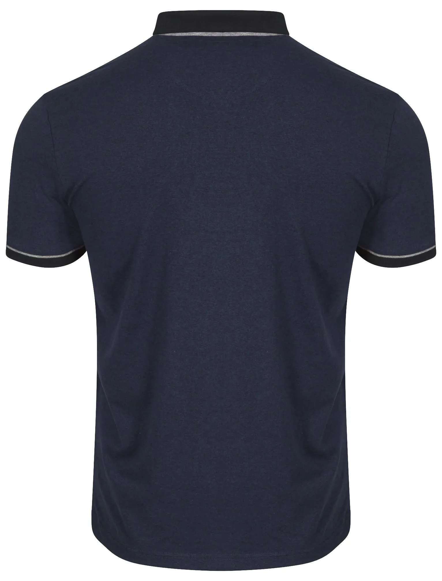Dawes Cotton Polo Shirt in True Navy / Black Marl - Le Shark sold by Tokyo Laundry product image thumbnail 2