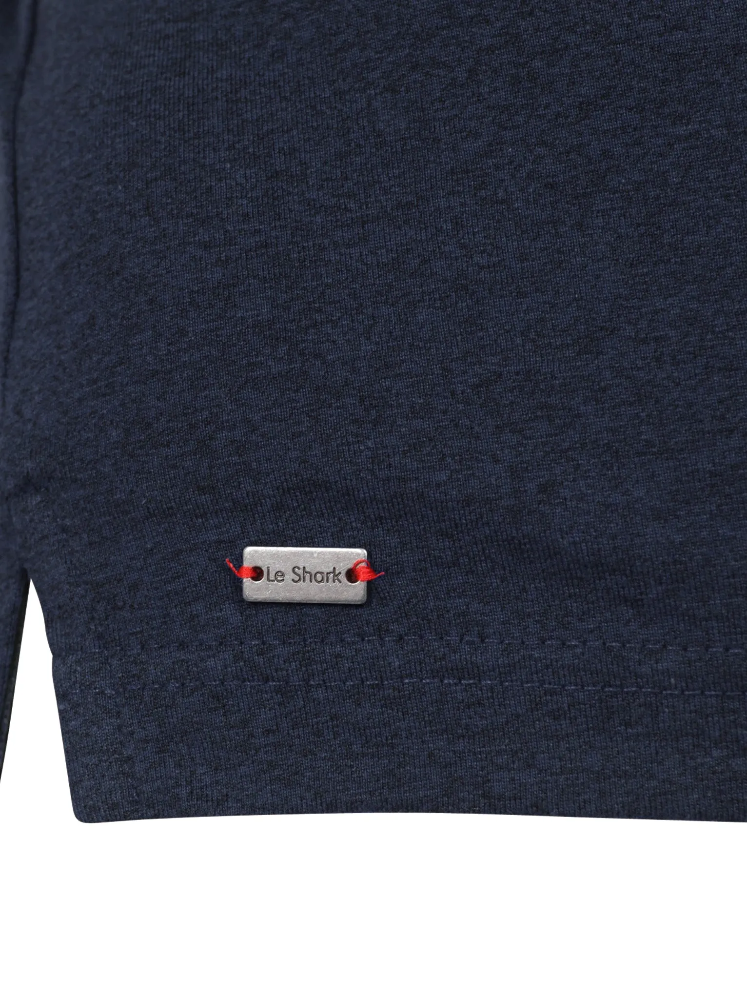 Dawes Cotton Polo Shirt in True Navy / Black Marl - Le Shark sold by Tokyo Laundry product image thumbnail 4