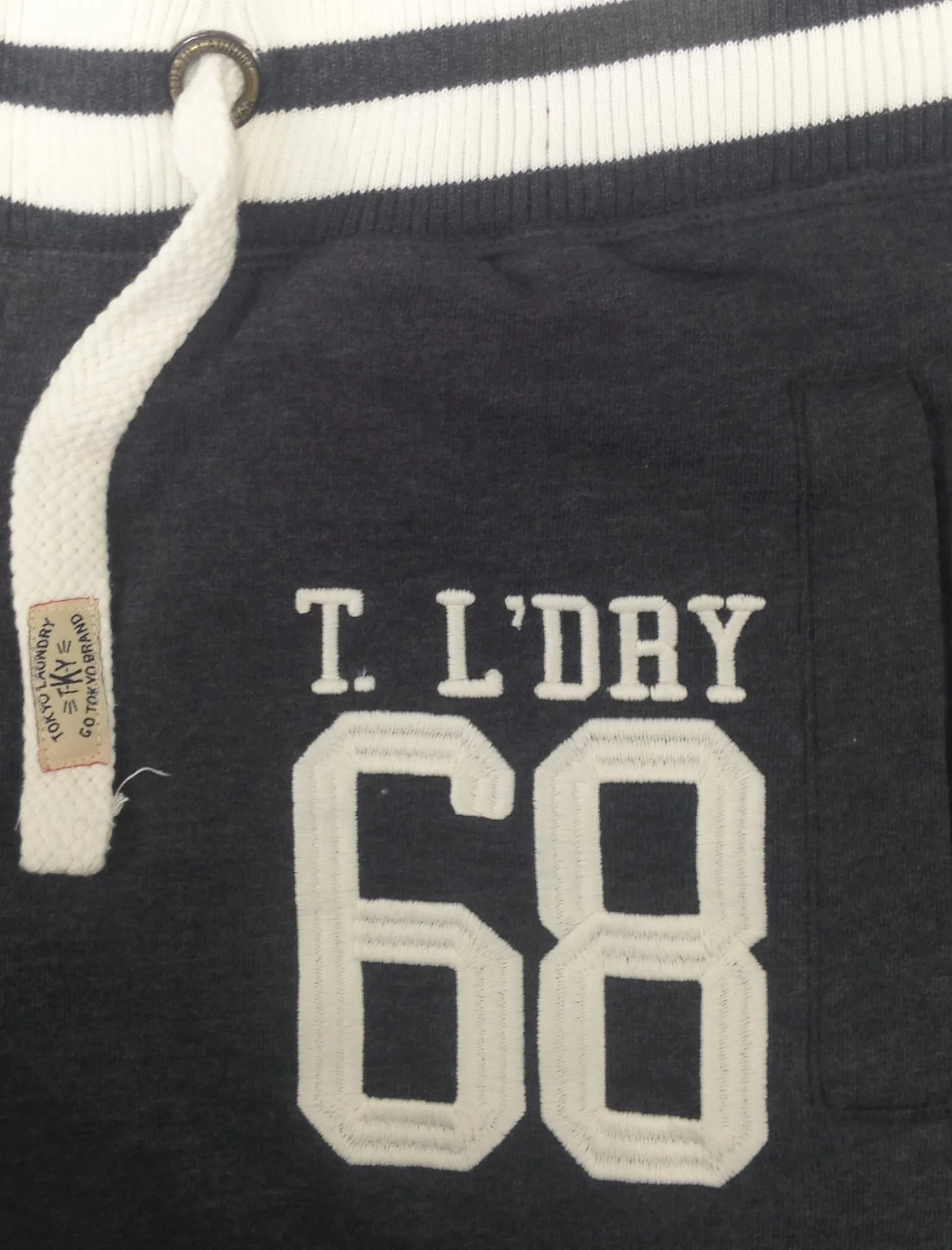 Finchbrook Cuffed Joggers in Charcoal Marl - Tokyo Laundry sold by Tokyo Laundry product image thumbnail 3