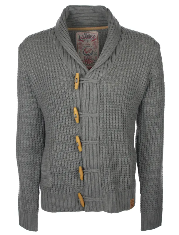 Truffle knitted Dull Grey Cardigan - Tokyo Laundry sold by Tokyo Laundry