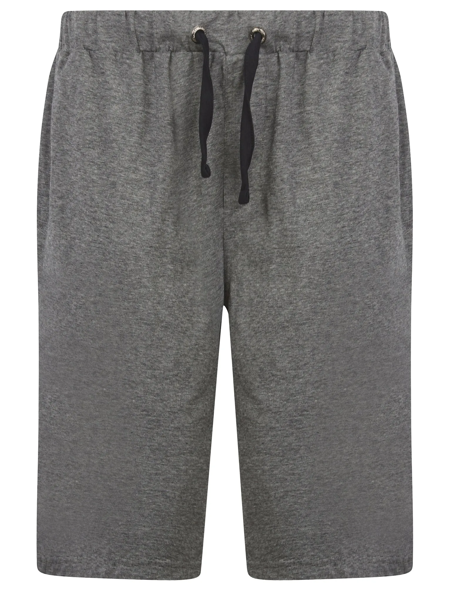 Keir 2 Piece Jersey Cotton Crew Neck T-Shirt and Shorts Lounge Set in Jet Black - Tokyo Laundry sold by Tokyo Laundry product image thumbnail 5