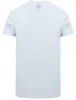 Bax Textured Cotton Slub T-Shirt with Contrast Chest Pocket In Skyway - Dissident sold by Tokyo Laundry