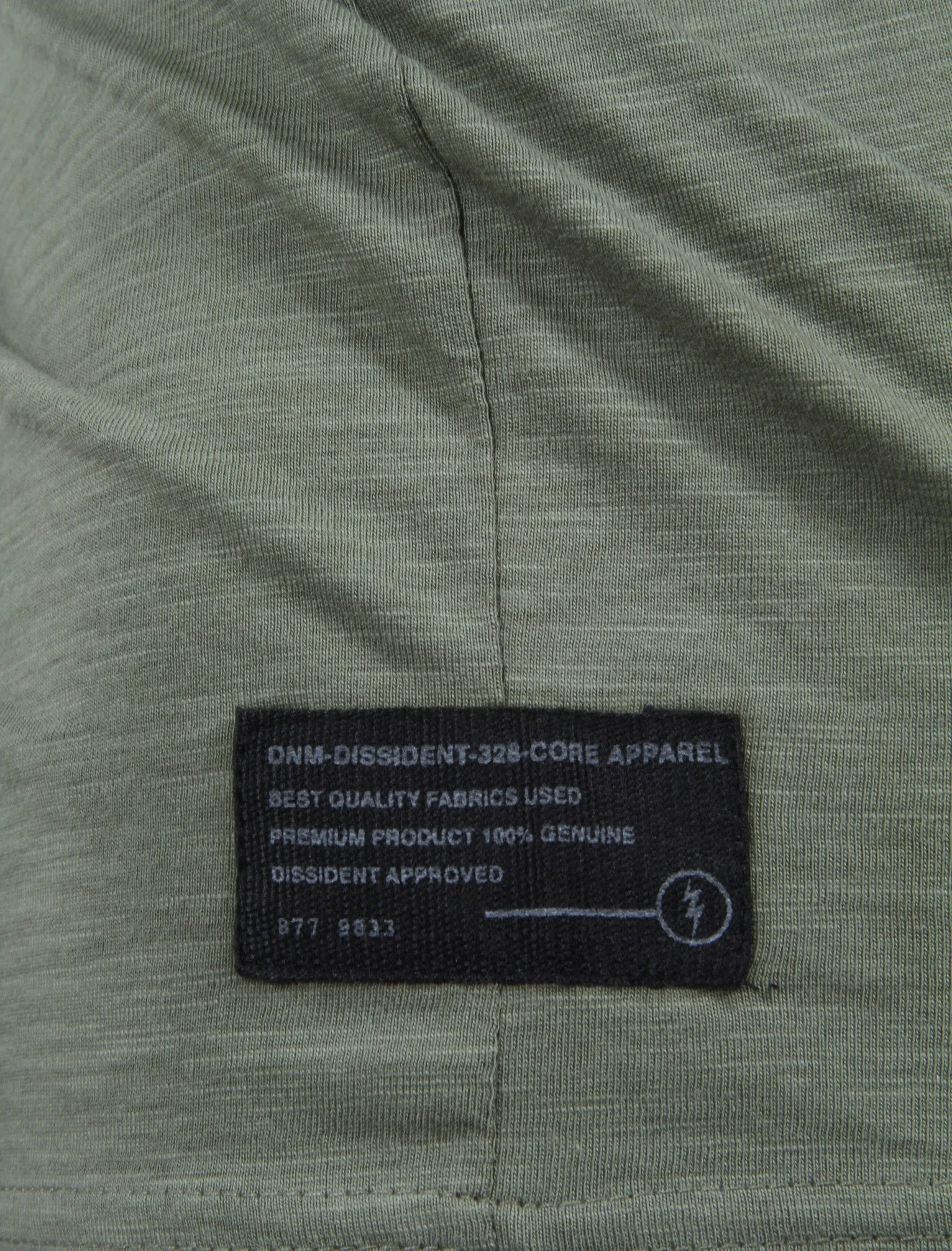 Scoober Motif Cotton T-Shirt in Olivine Khaki - Dissident sold by Tokyo Laundry product image thumbnail 4