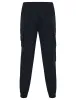 Cathay Cotton Twill Cuffed Multi-Pocket Cargo Jogger Pants in Sky Captain Navy - Tokyo Laundry sold by Tokyo Laundry